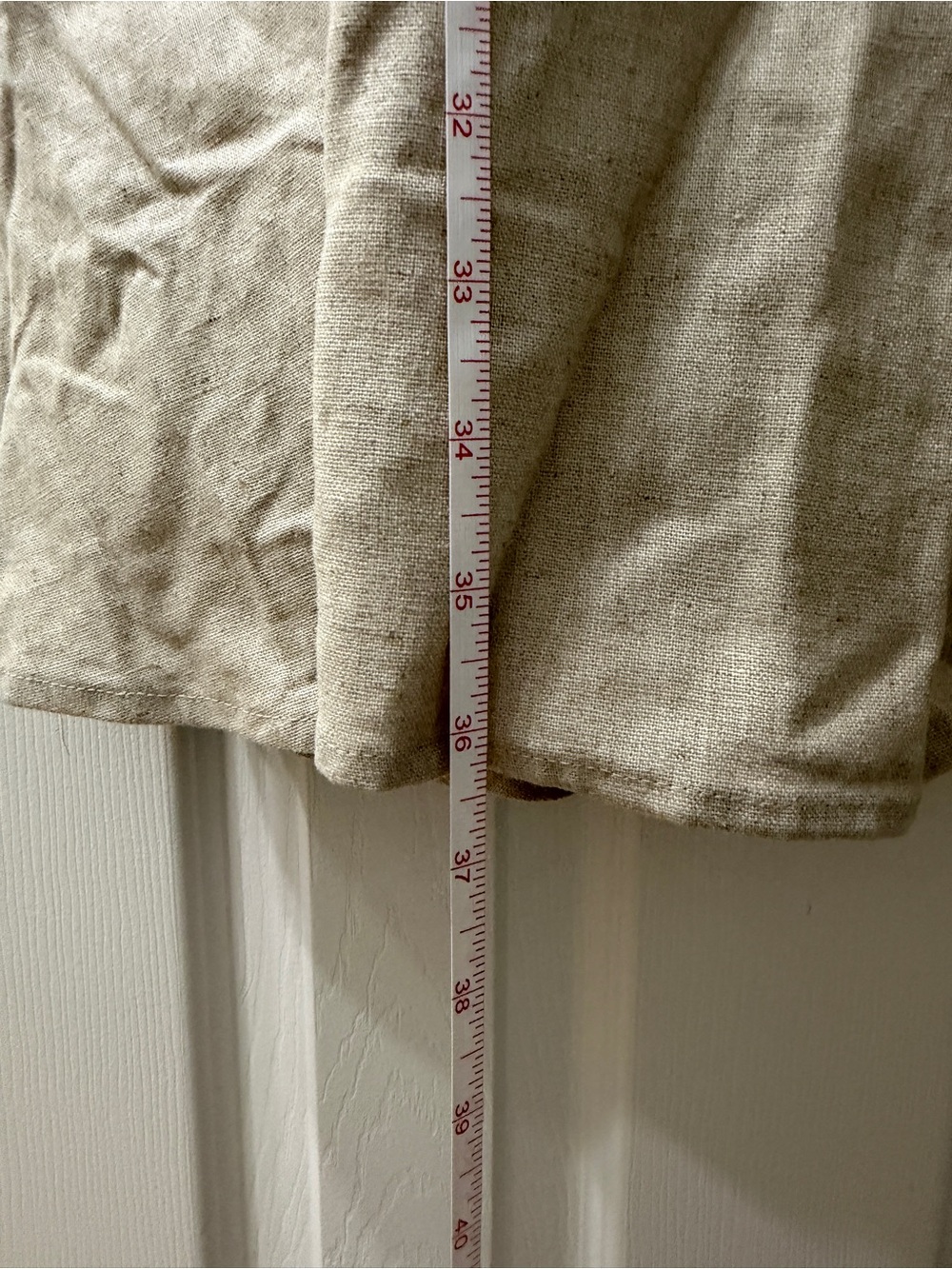 Zara Cream Linen-Blend Maxi Skirt - Picture 9 of 10